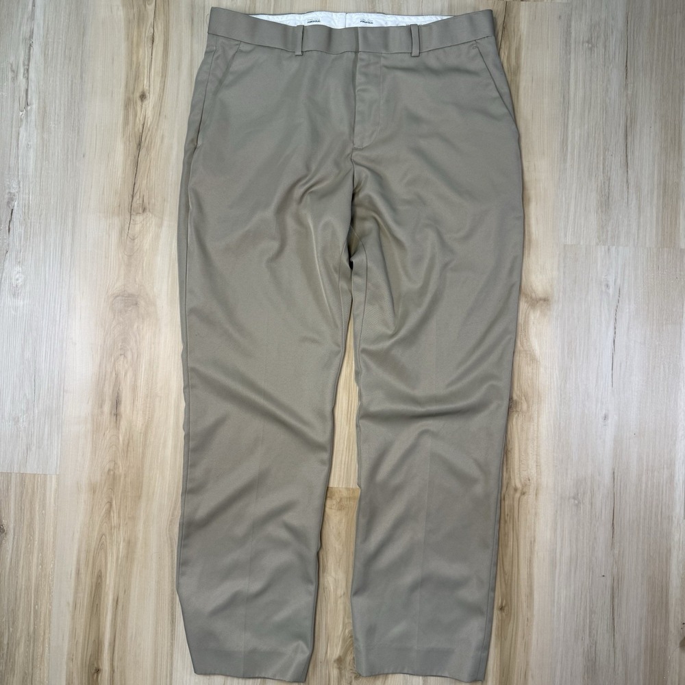 PERRY ELLIS PORTFOLIO FOLIO FLEX COMFORT WAIST MODERN FIT 32x30 KHAKI BEIGE